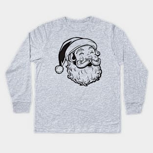 Happy Santa Kids Long Sleeve T-Shirt